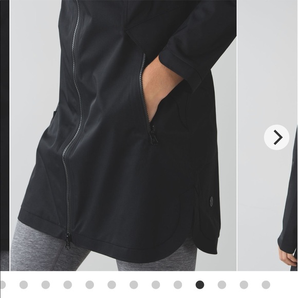 Lululemon definitely raining rain jacket - Picture 6 of 10